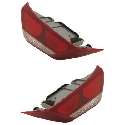 Rareelectrical - Tail Light Assembly Right Left Pair Compatible With 2017-2018 Hyundai Elantra Value Edition Se 2.0L - Image 4