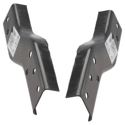 Rareelectrical - New Rear Left Outer And Rear Right Outer Bumper Bracket Compatible With Chevrolet Gmc S10 Ls 6 Cyl - Image 8