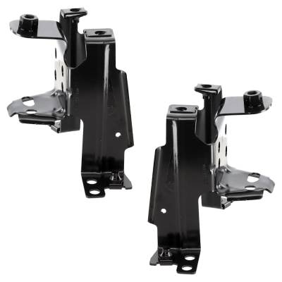Rareelectrical - New Premium Front Left Inner And Front Right Inner Bumper Bracket Compatible With Gmc Sierra 3500 Hd - Image 2