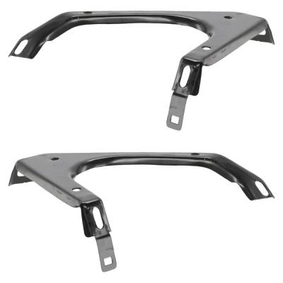 Rareelectrical - New Front Left And Front Right Bumper Bracket Compatible With Ford Excursion Xlt 10 Cyl 6.8L F-550 - Image 2