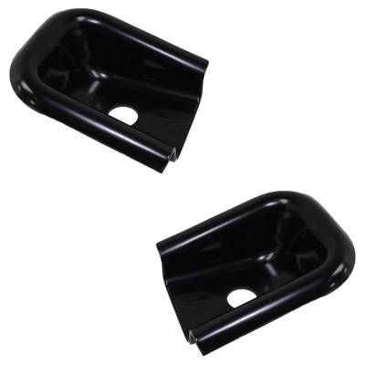 Rareelectrical - New Front Left And Front Right Bumper Bracket Compatible With Cadillac Chevrolet Gmc Silverado 1500 - Image 2
