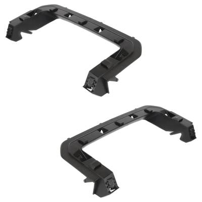 Rareelectrical - New Pair Of Grille Bracket Compatible With Ford F-450 Super Duty Xl F-350 Super Duty Lariat - Image 2