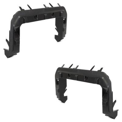Rareelectrical - New Pair Of Grille Bracket Compatible With Ford F-550 Super Duty Xlt F-450 Super Duty Xlt 2011-2016 - Image 3