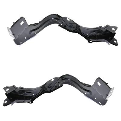 Rareelectrical - New Pair Of Headlight Bracket Compatible With Mercedes Benz C320 Base 6 Cyl 3.2L C230 Kompressor 4 - Image 6