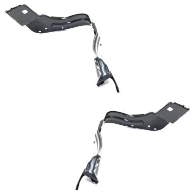 Rareelectrical - New Pair Of Headlight Bracket Compatible With Mercedes Benz C230 Kompressor 4 Cyl 1.8L C320 Base 6 - Image 2