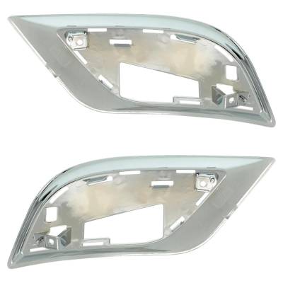 Rareelectrical - New Pair Of Grille Trim Compatible With Jeep Grand Cherokee Summit Grand Cherokee Overland 2017-2021 - Image 4