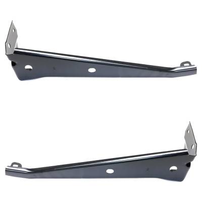 Rareelectrical - New Pair Of Grille Bracket Compatible With Ford F-150 Stx F-150 Xlt 2009-2014 By Fo1207124 Fo1207125 - Image 4