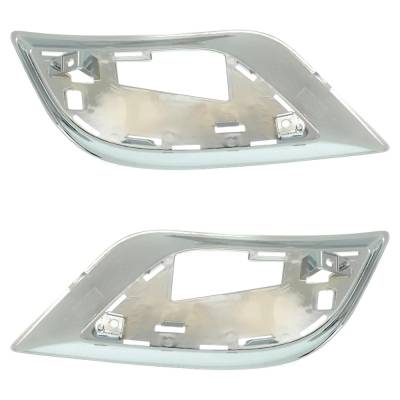 Rareelectrical - New Pair Of Grille Trim Compatible With Jeep Grand Cherokee Overland Grand Cherokee Summit 2017-2021 - Image 6