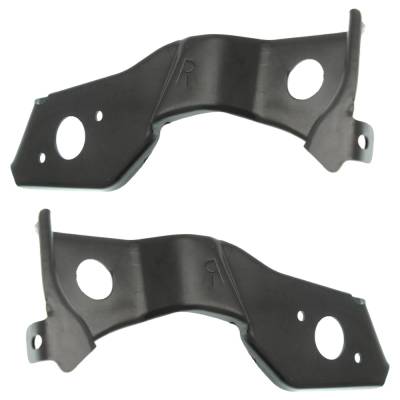 Rareelectrical - New Pair Of Grille Bracket Compatible With Hyundai Santa Fe Sport Base Santa Fe Sport Luxury - Image 2