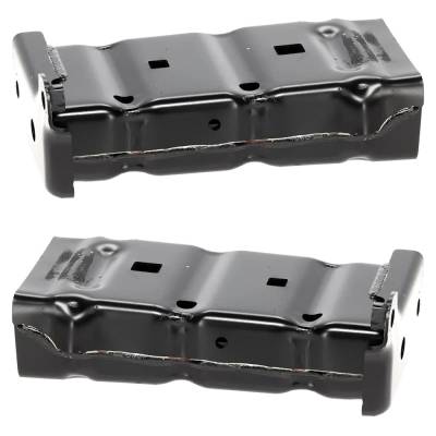Rareelectrical - New Front Left And Front Right Bumper Bracket Compatible With Nissan Pathfinder Le 6 Cyl 4.0L 2009 - Image 2