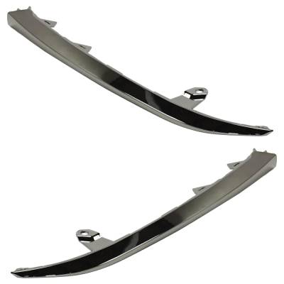 Rareelectrical - New Pair Of Grille Trim Compatible With Honda Accord Sport 2018-2020 By 71162Tvaa11 71167Tvaa11 - Image 3