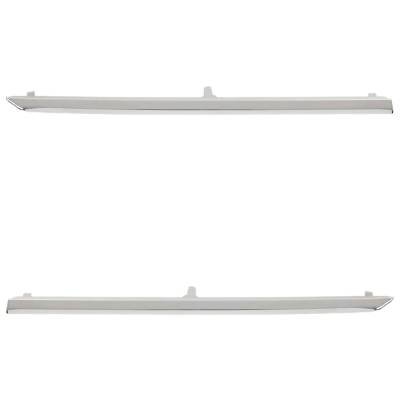 New Left Lower And Right Lower Grille Trim Compatible With Honda Accord Ex 4 Cyl 2.4L Accord Ex-L 4