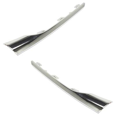 Rareelectrical - New Pair Of Grille Trim Compatible With Hyundai Elantra Gl 4 Cyl 2.0L Elantra Limited 4 Cyl 2.0L - Image 3