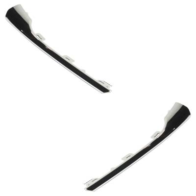 Rareelectrical - New Pair Of Grille Trim Compatible With Hyundai Elantra Se 4 Cyl 2.0L Elantra L 4 Cyl 2.0L 2010 By - Image 2