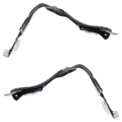 Rareelectrical - New Pair Of Headlight Bracket Compatible With Mercedes Benz C320 Base 6 Cyl 3.2L C230 Kompressor 4 - Image 4