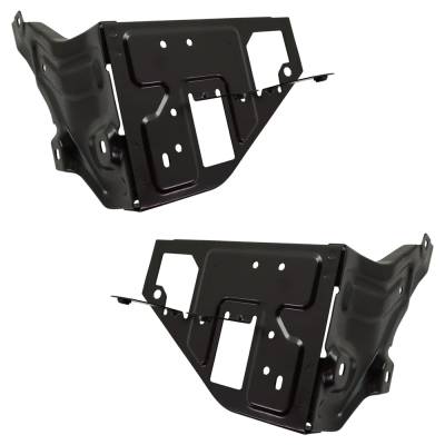 New Pair Of Headlight Bracket Compatible With Bmw X2 M35i 4 Cyl 2.0L X2 Xdrive28i 4 Cyl 2.0L