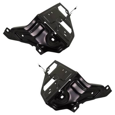 Rareelectrical - New Pair Of Headlight Bracket Compatible With Bmw X1 Xdrive28i 4 Cyl 2.0L X2 Sdrive28i 4 Cyl 2.0L - Image 2