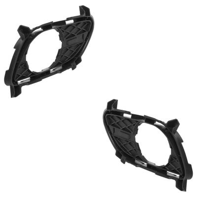 Rareelectrical - New Front Left Inner And Front Right Inner Fog Light Trim Compatible With Infiniti G37 Ipl Q60 Sport - Image 2