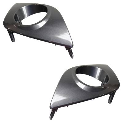 Rareelectrical - New Front Left And Front Right Fog Light Trim Compatible With Toyota Corolla L Corolla Le 2015-2016 - Image 2
