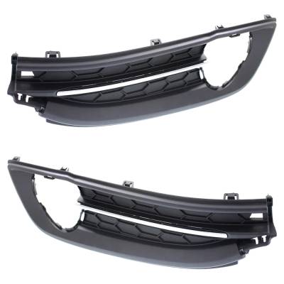 Rareelectrical - New Front Left And Front Right Fog Light Trim Compatible With Honda Civic Si 2013-2014 By Ho1039115 - Image 3