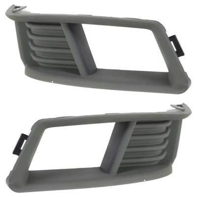 Rareelectrical - New Front Left And Front Right Fog Light Trim Compatible With Cadillac Cts Performance 6 Cyl 3.0L - Image 2