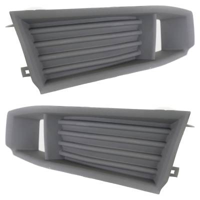 Rareelectrical - New Front Left And Front Right Fog Light Trim Compatible With Cadillac Cts Base 6 Cyl 3.0L Cts - Image 3