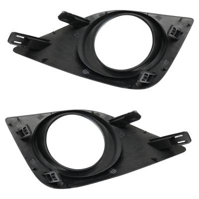 Rareelectrical - New Front Left And Front Right Fog Light Trim Compatible With Toyota Corolla L Corolla Le 2015-2016 - Image 5
