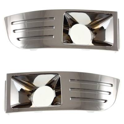 Rareelectrical - New Front Left And Front Right Fog Light Trim Compatible With Ford Flex Titanium Flex Se 2009-2012 - Image 2