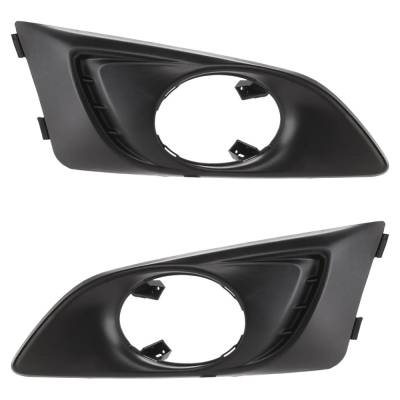 Rareelectrical - New Front Left And Front Right Fog Light Trim Compatible With Chevrolet Sonic Ls Sonic Lt 2012-2016 - Image 1