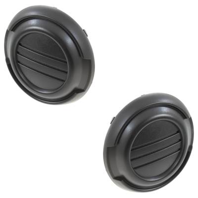 Rareelectrical - New Front Left And Front Right Fog Light Cover Compatible With Mitsubishi Outlander Ls 6 Cyl 3.0L - Image 2