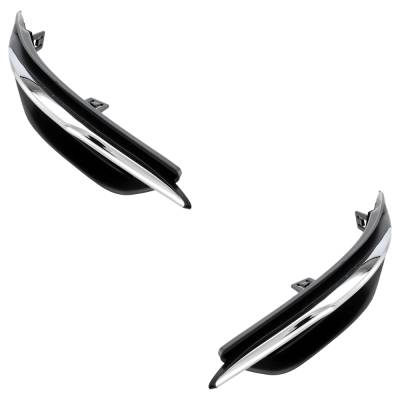 Rareelectrical - New Front Left And Front Right Fog Light Cover Compatible With Chrysler 200 S 6 Cyl 3.6L 200 Lx 4 - Image 3