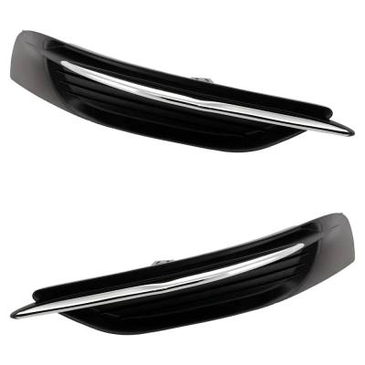 Rareelectrical - New Front Left And Front Right Fog Light Cover Compatible With Chrysler 200 Lx 4 Cyl 2.4L 200 Lx 6 - Image 2