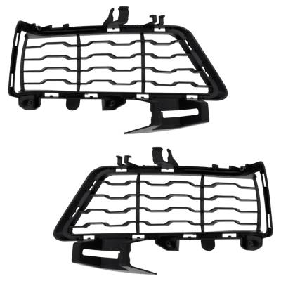 Rareelectrical - New Pair Of Fog Light Cover Compatible With Bmw 320I Base 4 Cyl 2.0L 328D Xdrive Base 4 Cyl 2.0L - Image 2