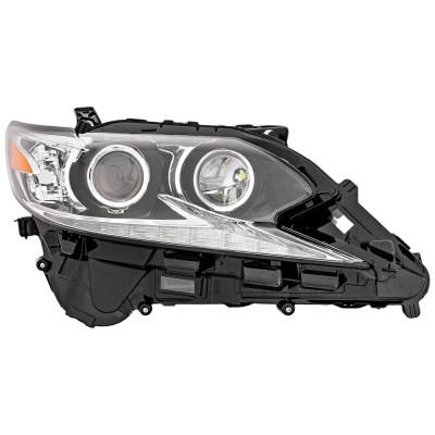 Rareelectrical - Headlight Compatible With 2016-2017 Lexus Es300h Es350 3.5L 2.5L V6 Right Passenger Side Halogen/Led - Image 1