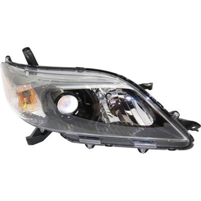 Rareelectrical - Headlight Compatible With 2011-2014 Toyota Sienna 2.7L 3.5L I4 Right Passenger Side Halogen - Image 1