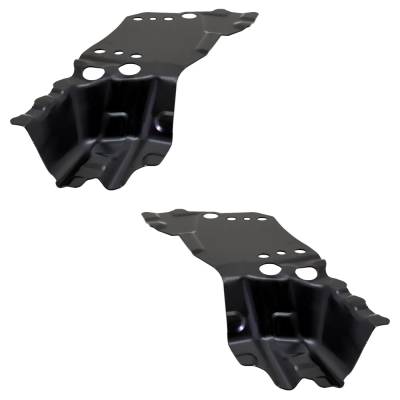 Rareelectrical - New Pair Of Body Panel Bracket Compatible With Lexus Nx300 F Sport 4 Cyl 2.0L Nx300h F Sport Black - Image 2