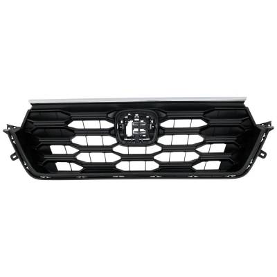 Rareelectrical - Chrome Shell Grille Assembly Compatible With Honda Cr-V Lx 4 Cyl 1.5L 2023-2025 By Ho1200259 - Image 2