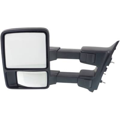 Side Mirror Compatible With 2008-2012 Ford F-250 Super Duty F-350 Super Duty F-450 Super Duty F-550