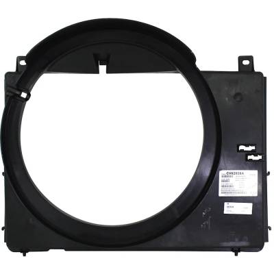 New Single Fan Shroud Compatible With Buick Chevrolet Gmc Rainier Cxl Plus 6 Cyl 4.2L Trailblazer