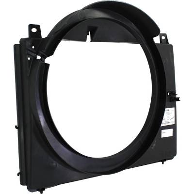 Rareelectrical - New Single Fan Shroud Compatible With Buick Chevrolet Gmc Trailblazer Ext North Face 6 Cyl 4.2L - Image 3