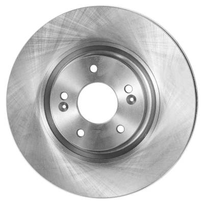 RAREELECTRICAL - New Cast Iron Brake Disc Compatible With Hyundai Kia Cadenza Limited 6 Cyl 3.3L Optima Ex 4 Cyl 1.6L - Image 2