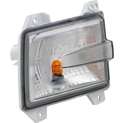 Rareelectrical - New Right Front Turn Signal Light Compatible With Honda Ridgeline Rtl 6 Cyl 3.5L Ridgeline Black - Image 3