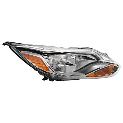 Rareelectrical - Right Passenger Side Halogen Headlight Assembly Compatible With Ford Focus S Se Sel Titanium St 2.0L - Image 2