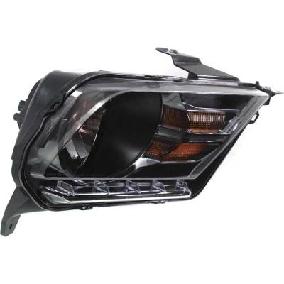 Rareelectrical - Headlight Compatible With 2010-2014 Ford Mustang 3.7L 4.0L V6 Duratec Right Passenger Side Halogen - Image 3