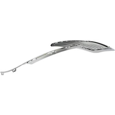 Rareelectrical - Chrome Shell Grille Assembly Compatible With Lincoln Mkz Base 6 Cyl 3.5L 2010-2012 By Fo1200547 - Image 3