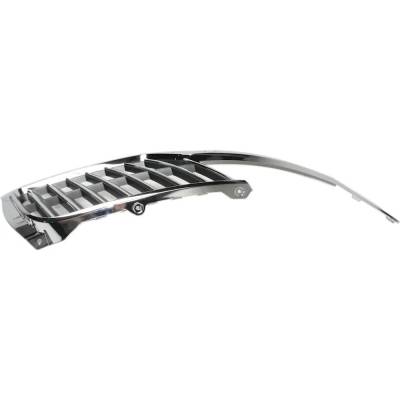 Rareelectrical - Chrome Shell Grille Assembly Compatible With Lincoln Mkz Base 6 Cyl 3.5L 2010-2012 By Fo1200547 - Image 4
