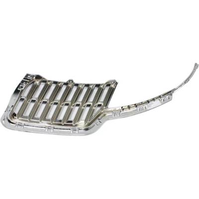 Rareelectrical - Chrome Shell Grille Assembly Compatible With Lincoln Mkz Base 6 Cyl 3.5L 2010-2012 By Fo1200547 - Image 5