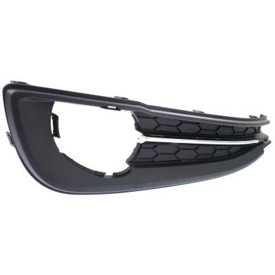 Rareelectrical - New Left Front Fog Light Trim Compatible With Honda Civic Si 2013-2014 By 71107Tr7a51 Ho1038115 - Image 3