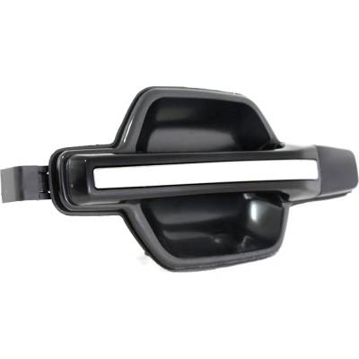 Rareelectrical - Left Rear Exterior Door Handle Compatible With 2001-2006 Mitsubishi Montero Smooth Black Without Key - Image 3