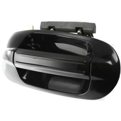 Rareelectrical - Front Passenger Side Exterior Door Handle Compatible With 2003-2015 Ford Expedition Smooth Black - Image 2